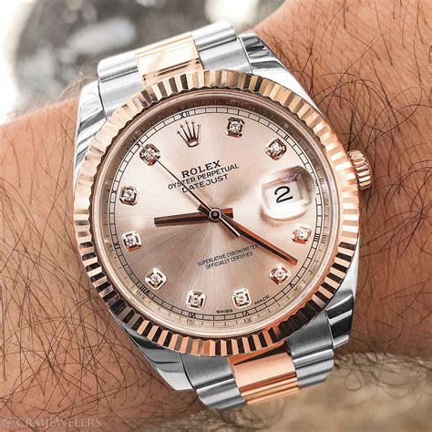 rolex datejust 2 two tone rose gold|rolex datejust 26mm two tone.